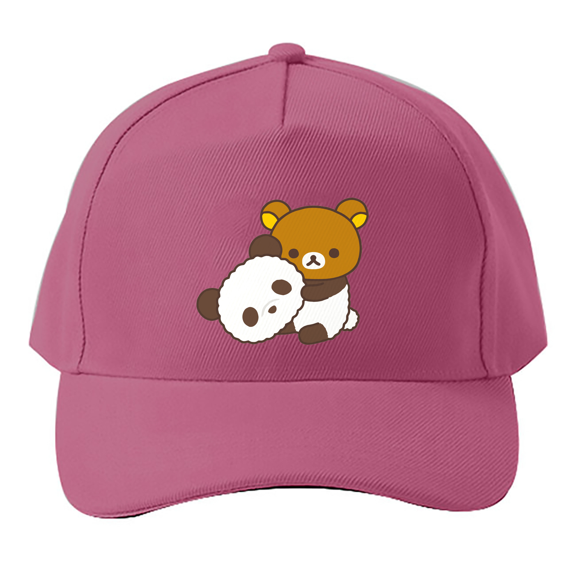 （画像用） リラックマ リラックマ キイロイトリ Rilakkuma Korilakkuma Kiiroitori ベースボールキャップ 綿100％ 男女兼用 帽子 スポーツ